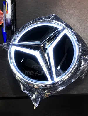 Farin LED Logo na Gaba na Mercedes-Benz don GLK, E350, C300 GLE