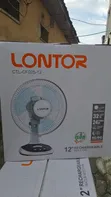 Lontor 12-Inch Rechargeable Table Fan - 1