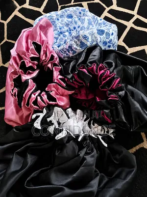 Satin Reversible Bonnet & Scrunchie Combo
