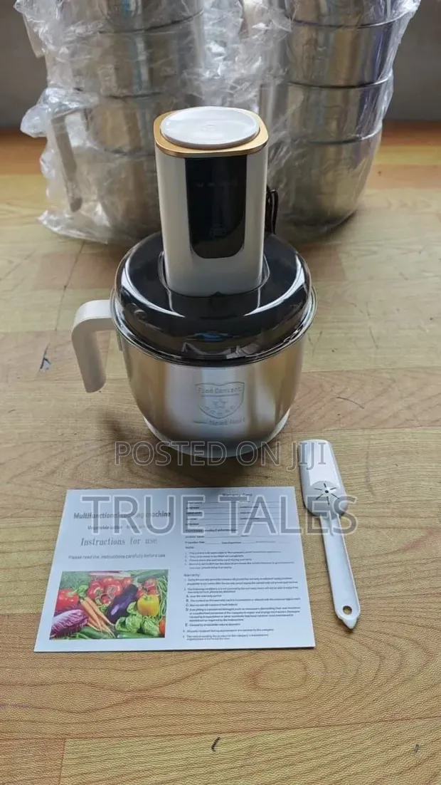 Gavisa 4L Touchscreen Yam Pounder/Food Chopper (100% Copper) - 1