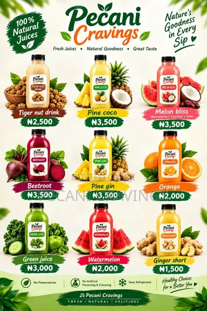 Pecani Cravings Fresh Fruit Juices (500ml)