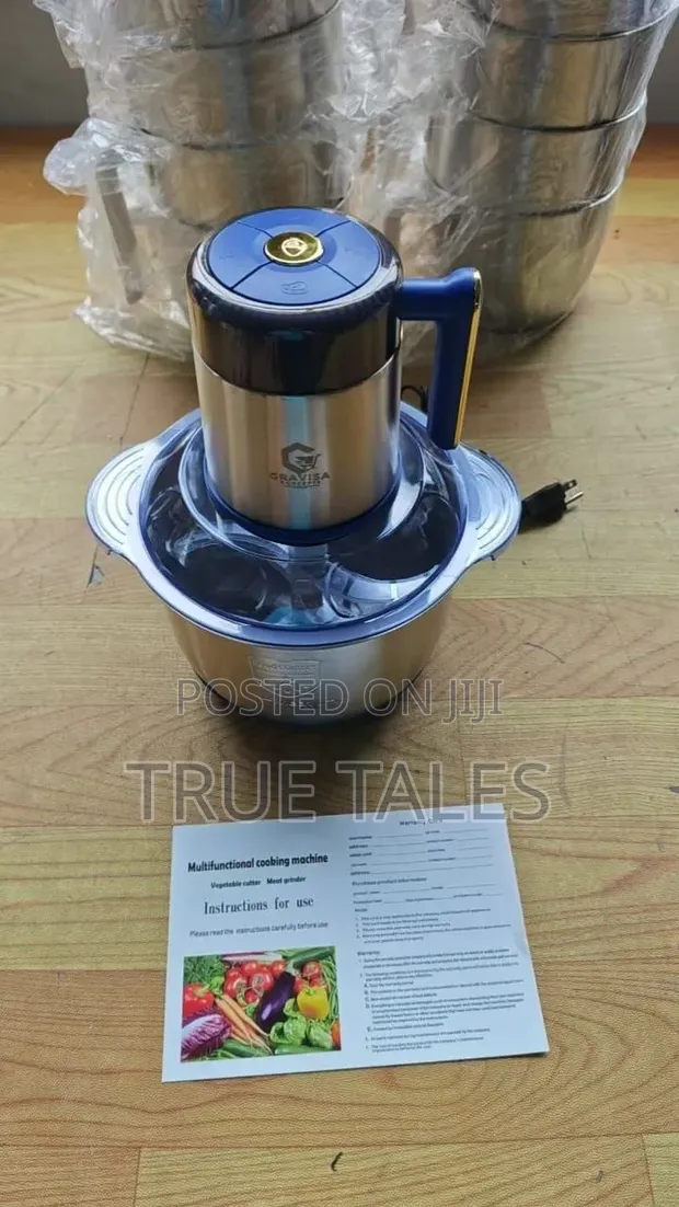 5L Gavisa Yam Pounder/Food Chopper - 100% Copper - 1