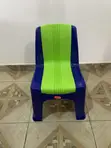 Colorful Armless Plastic Children's Chair - 2