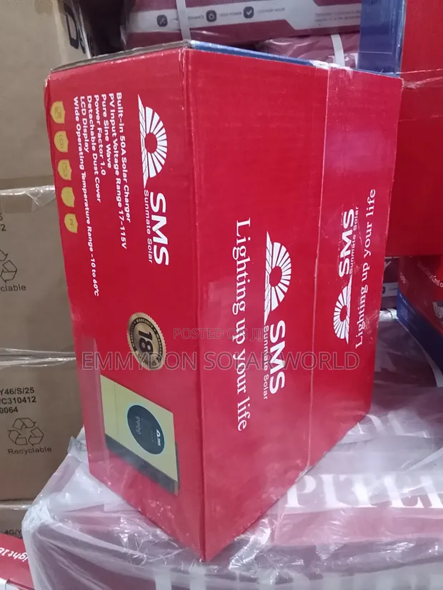 SMS Solar Hybrid Inverter 1.2kVA 12V - 1
