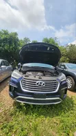 2017 Hyundai Santa Fe SE Ultimate AWD Blue - 1