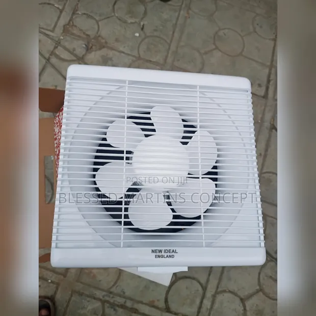 8" Exhaust Wall Fan - Yana Cire Zafi, Ƙanshi, Da Ɗanƙara - 1