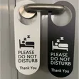 Brand New Hotel Do Not Disturb Signage - 2