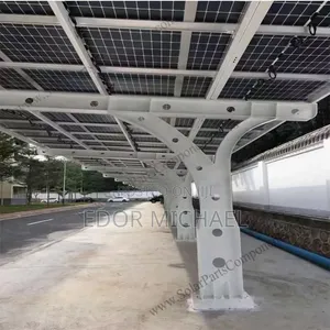 Smart Solar Carport Construction - Abuja Maitama