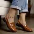 Unisex Classic Style Leather Shoes - 2