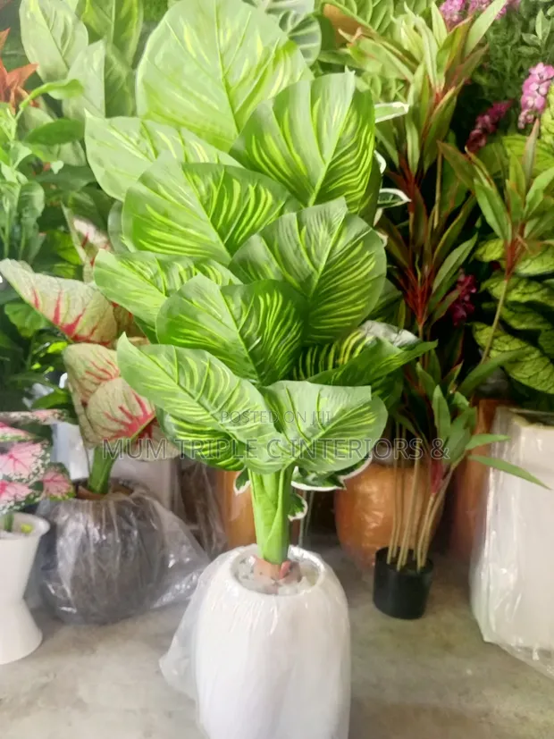 Artificial Plant with Vase - 1