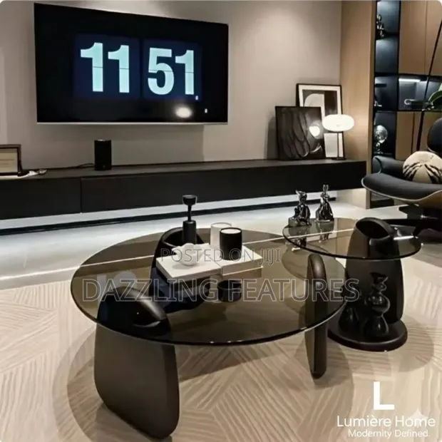 Glass Aesthetic Centre Table - 1