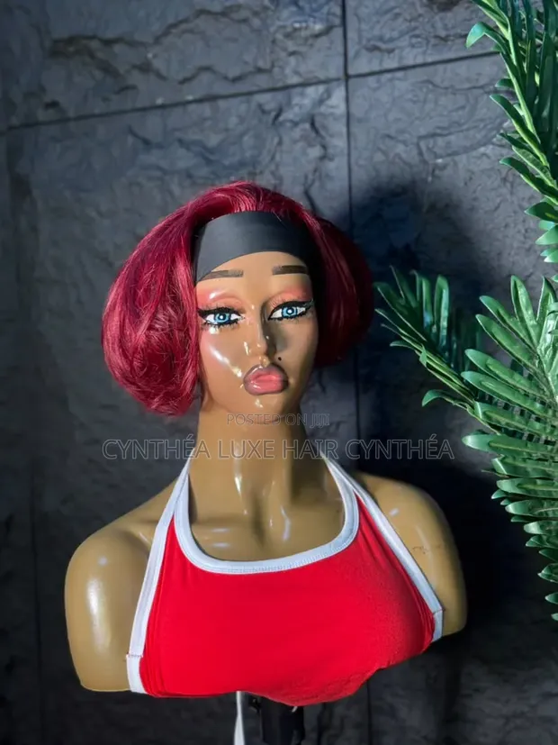 Band Wigs Available in Colors - Human Hair - 1