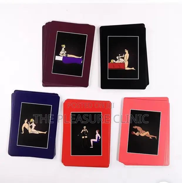50 Positions Bondage Card Game for Couples - 1