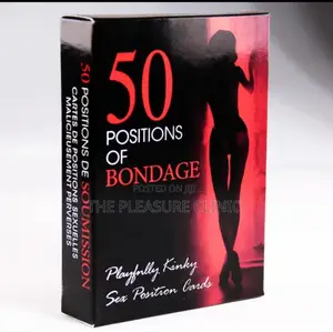 50 Positions Bondage Card Game for Couples