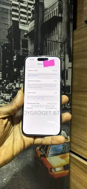 Apple iPhone 15 Pro 128GB Black (UK Used)