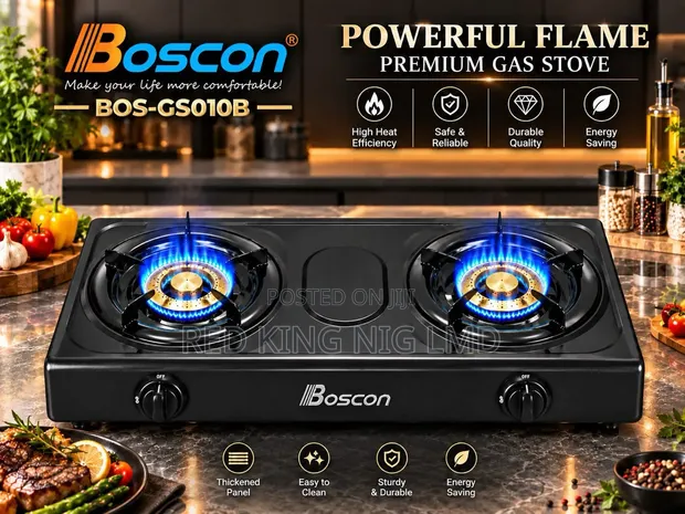 Boscon Stainless Table Gas Cooker - 1