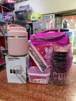 Children's Full Set Lunchbox with Flask & Water Bottle - 1