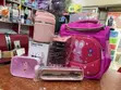 Children's Full Set Lunchbox with Flask & Water Bottle - 2