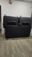 Sofa Na Kashi 3 Bakar Fata Na Hannun Jiya - 3