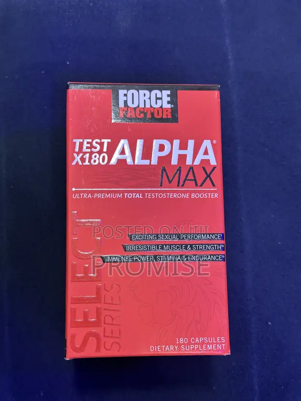 Test 180 Alpha Max Testosterone Booster - 1