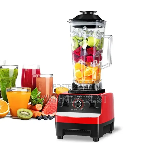Lontor Heavy Duty Blender (2L) - Ice Crusher, Double Mill - 1