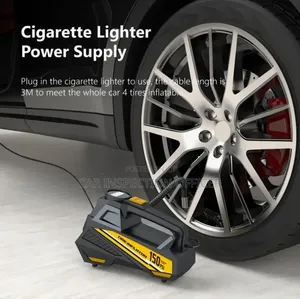 Digital Automatic Tire Inflator with Torchlight
