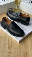 Morechi Brown Leather Flats Shoes - Size 40-45 - 2