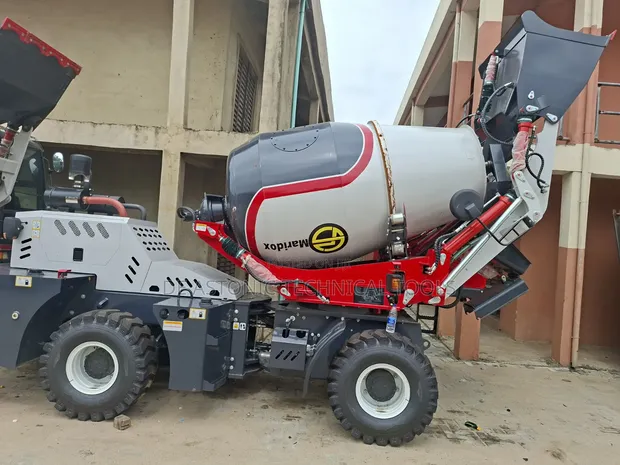 Sabo 3.5 Cubic Self-Loading Concrete Mixer - 1