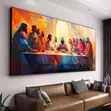 The Last Supper Wooden Frame Wall Art - 2
