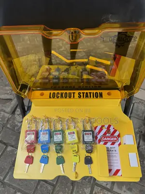 LOTO Lockout Station - Safety Lockout Kit