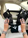 Ladies Adir Sleek Chic Sandals - Black - 1