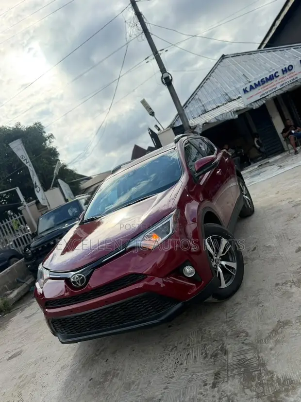 Toyota RAV4 XLE AWD 2017 Red - 1