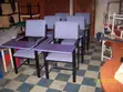 Lecture Chairs - Metal and Wood - 1