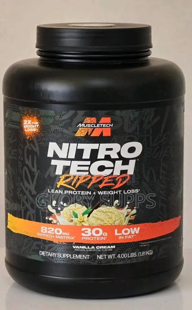 Muscletech Nitrotech Ripped Whey Protein 4LB - 1