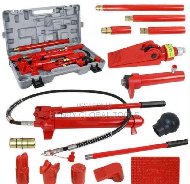10-Ton Hydraulic Body Frame Repair Air Kit - 1