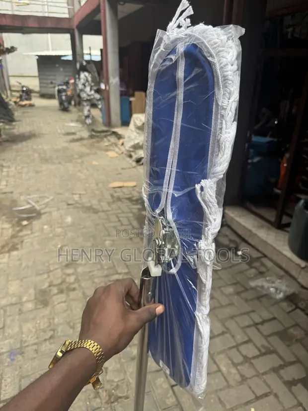 Heavy-Duty Floor Mop with Long Handle - 1