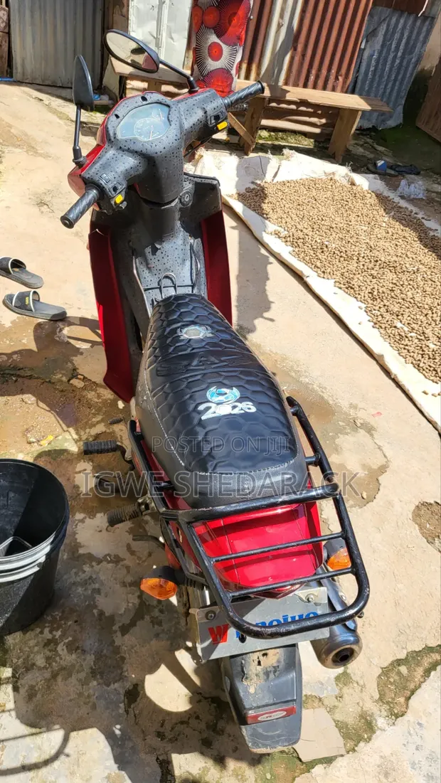 Haojue UD110 2021 Red Scooter - 1