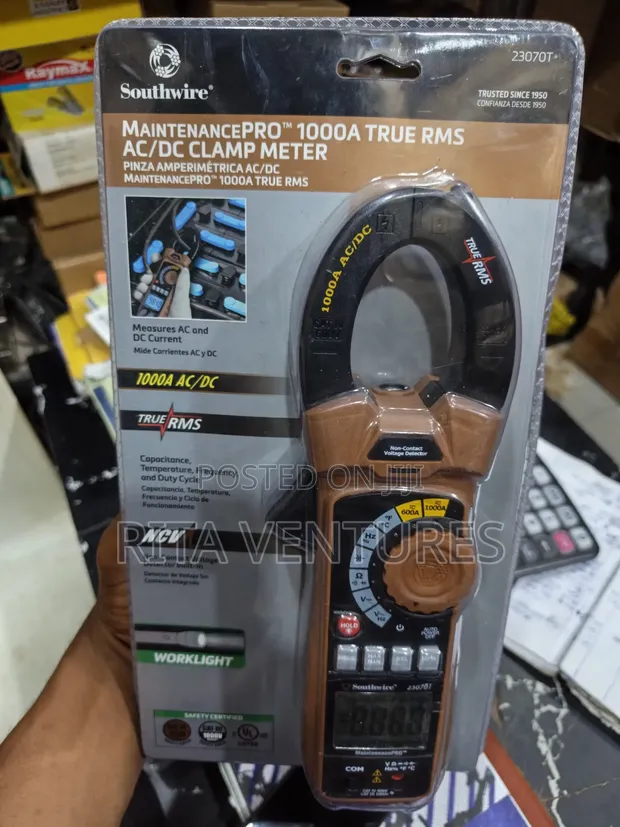 Southwire 23070T 1000A AC/DC Clamp Meter - 1