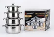 Stainless Steel Pots Set (7 Pieces) - 3