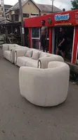 Home Interiors Modern 7-Seater Corner Sofa - White - 2