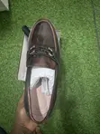 Takalmi na Kasuwanci na Burberry Brown Leather - Girman 45 - 1