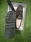 Takalmi na Kasuwanci na Burberry Brown Leather - Girman 45 - 2