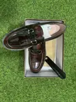 Takalmi na Kasuwanci na Burberry Brown Leather - Girman 45 - 3