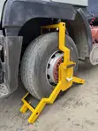 Heavy-Duty Truck Wheel Chock / Restraint - 2
