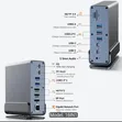 16-in-1 USB-C Docking Station tare da Gigabit Ethernet - 3