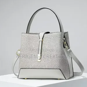 Luxury Lace Beige Tote Bag
