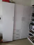 Wardrobe da Bag Rack - Fari - 1
