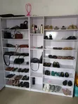 Wardrobe da Bag Rack - Fari - 2