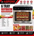 6-Tray Food Dehydrator - 400W - 3