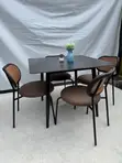 4 Seater Marble Dining Set - 1